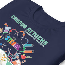 Load image into Gallery viewer, Crispus Attucks Elementary School STEAM Adult T-Shirt