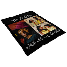 Load image into Gallery viewer, &quot;To Mom&quot; Personalized Fleece Blanket