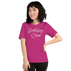 Birthday Crew T shirt