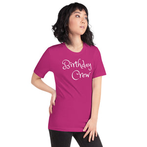 Birthday Crew T shirt