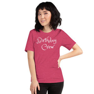 Birthday Crew T shirt