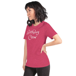 Birthday Crew T shirt