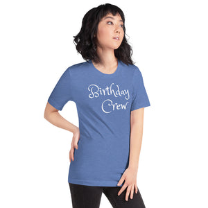 Birthday Crew T shirt