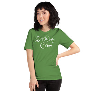 Birthday Crew T shirt