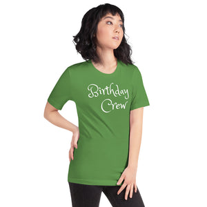 Birthday Crew T shirt