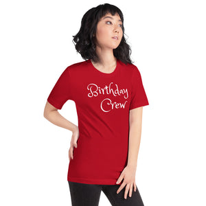 Birthday Crew T shirt